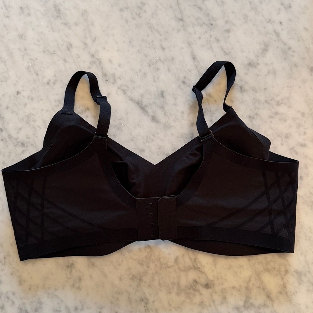 NWOT Honeylove Silhouette Black Bra 1X - Picture 2 of 4